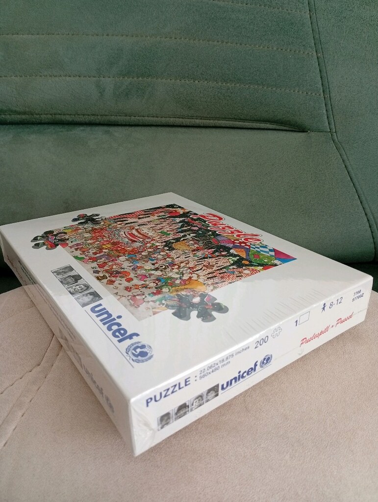 Ünicef Puzzle, sıfır bir üründür. 200, lük, dür. - 5