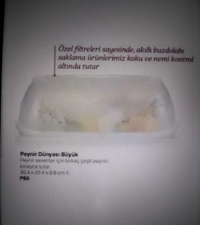 Tupperware büyük boy peynir dünyası - 2