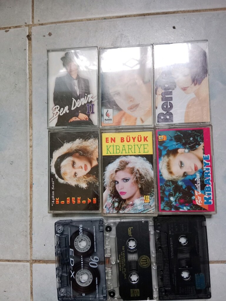 9 adet CD Kibariye bendeniz çeşitli sanatçılar orijinal temiz - 2