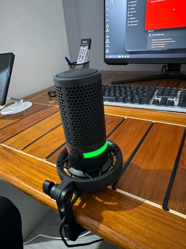 hyperx duocast oyuncu mikrofonu az kullanıdı - 5