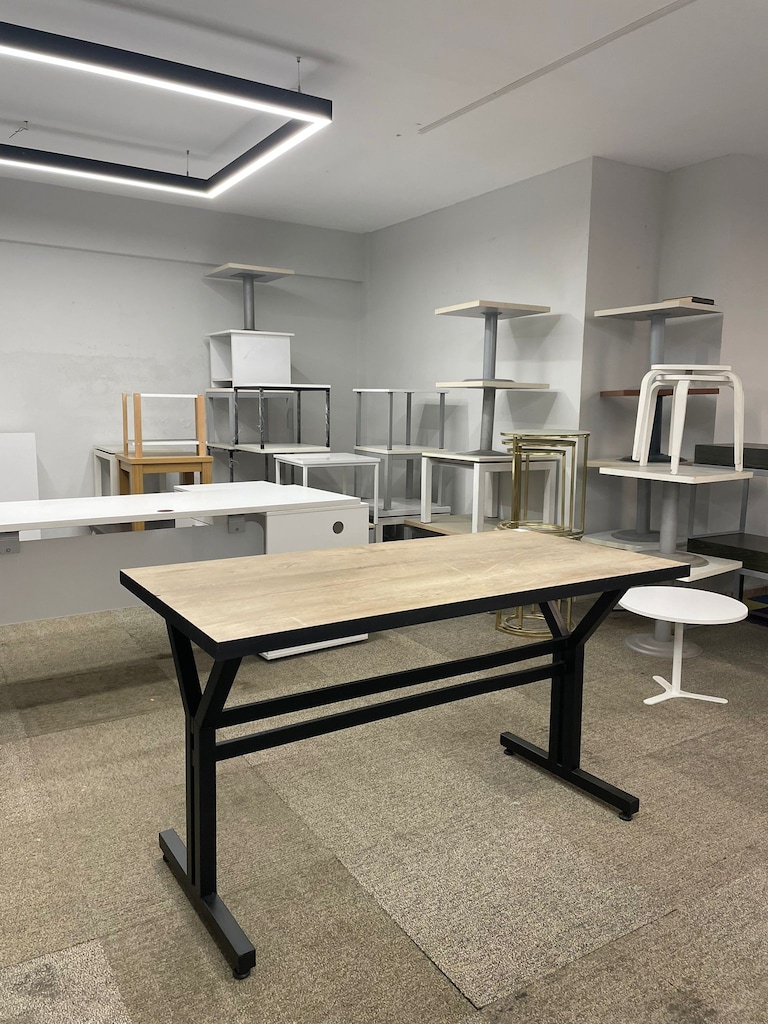 KLAS OFİS ÜSKÜDAR 140x70 ÇOK AMAÇLI MASA İKİNCİ EL - 2