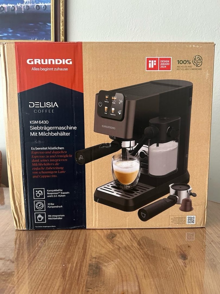 Grundig KSM 6430 Delisia Yarı Otomatik Espresso Kahve Makinesi - 2