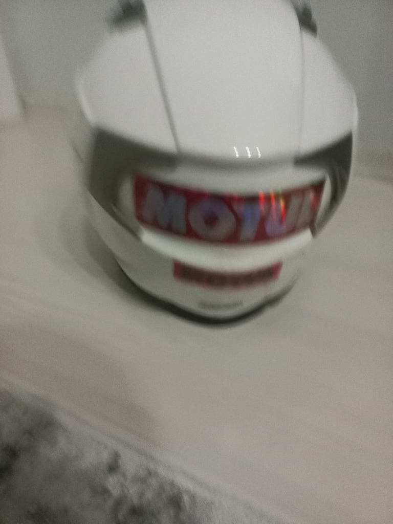 beyaz motor kaskı - 2