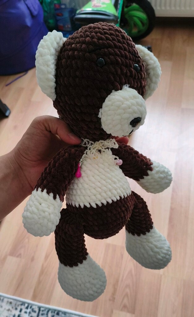 Amigurumi Örme Ayıcık Oyuncak - 3