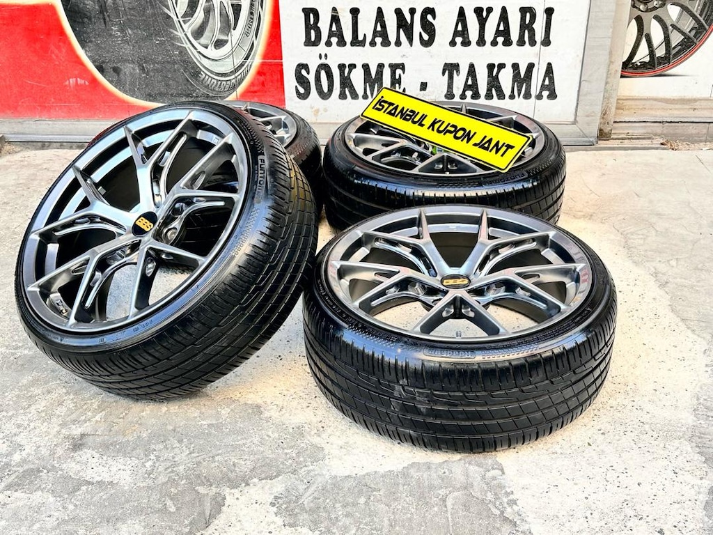 19 inç BBS Fİ-R 5x114.3 JANT LASTİK TAKIMI 215/35/19 235/35/19 DOT2025 - 3