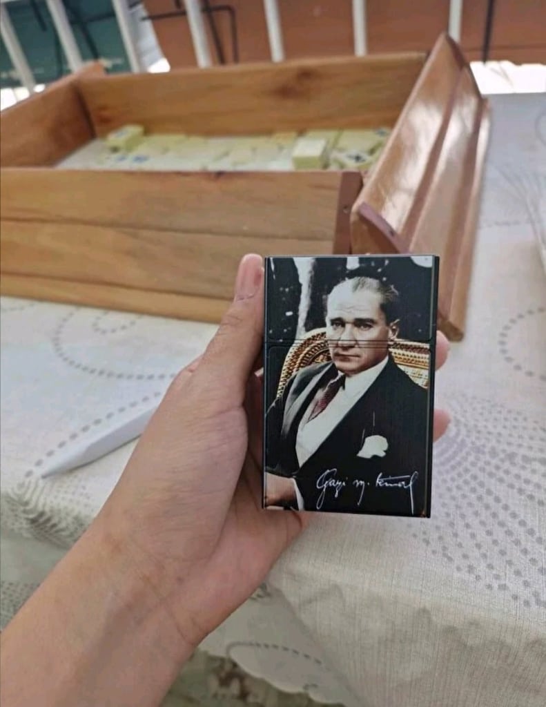 Atatürk Desenli Sigara Kutusu - 2