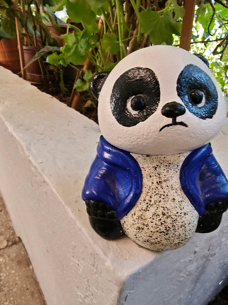 dekoratif panda küllük - 4