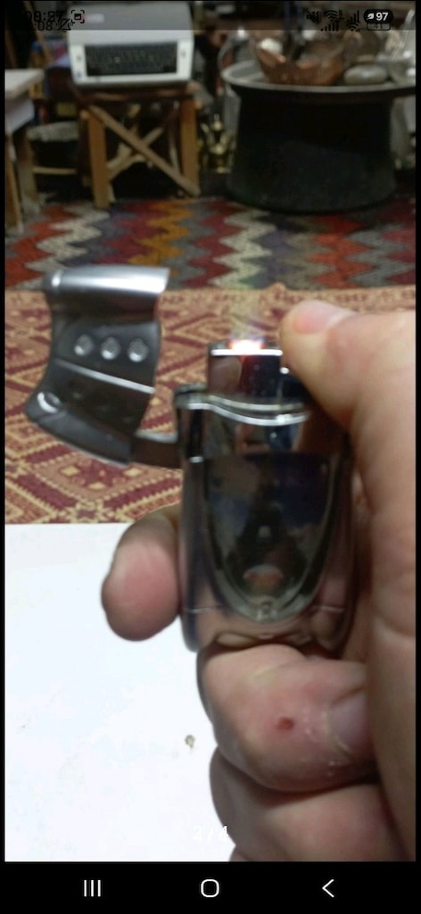 metal arabalı çakmak - 2
