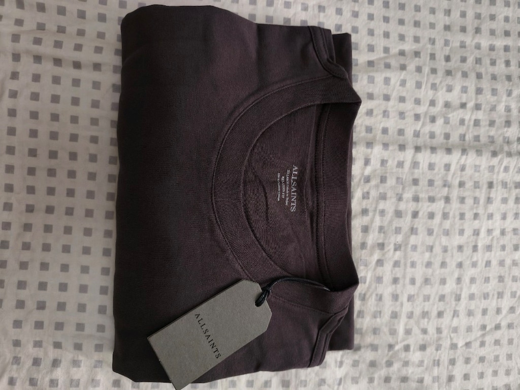 XXL ALL SAINTS KAHVE RENGİ MODAL SWEAT SHIRT!
