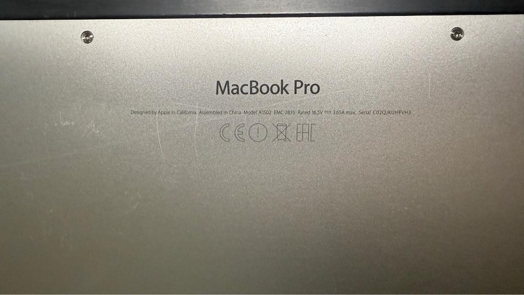 TERTEMİZ RETİNA MACBOOK PRO 13" 500gb SSD - 12