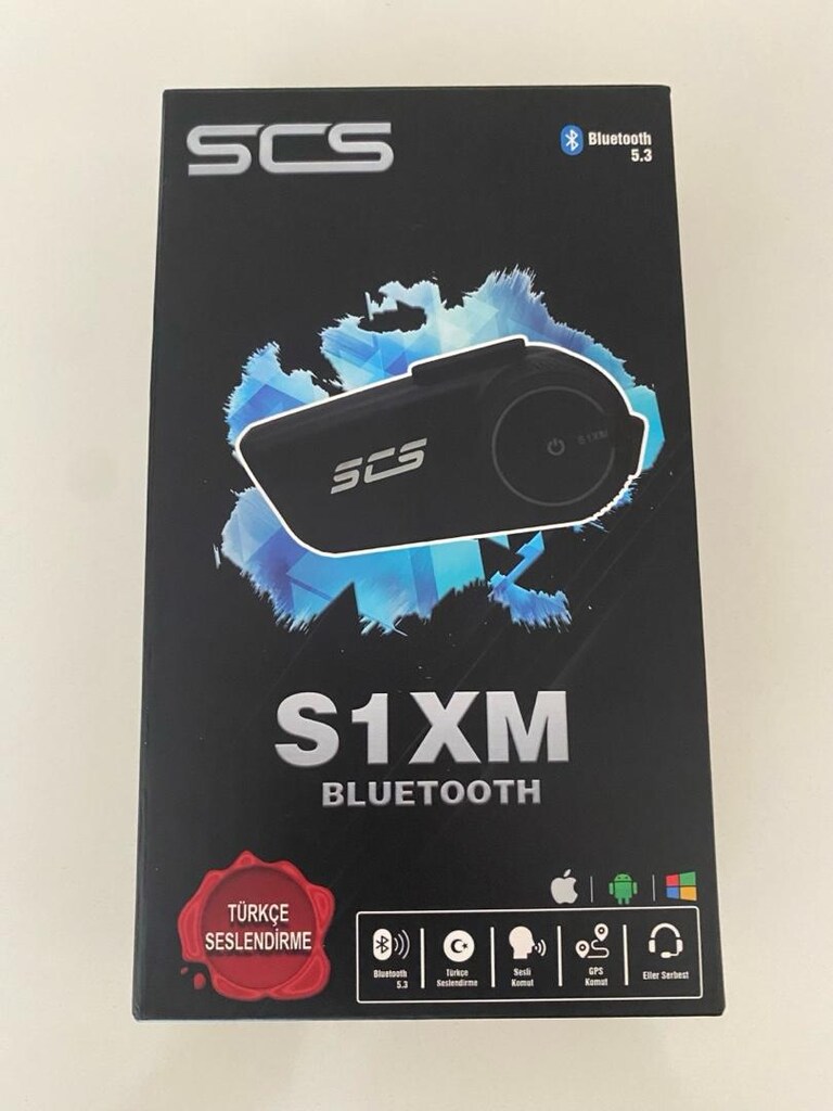 SCS S1XM, tüm moto.SCS S1XM MOTOSİKLET BLUETOOTH VE INTERCOM SETİ SIFI - 5