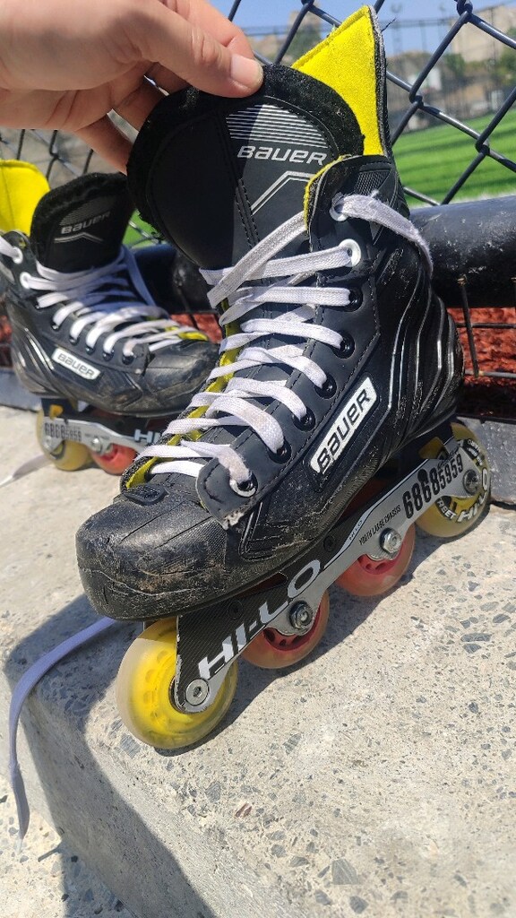 Bauer RS Inline Roller Skate Hokey Pateni Profesyonel 34 numara - 5