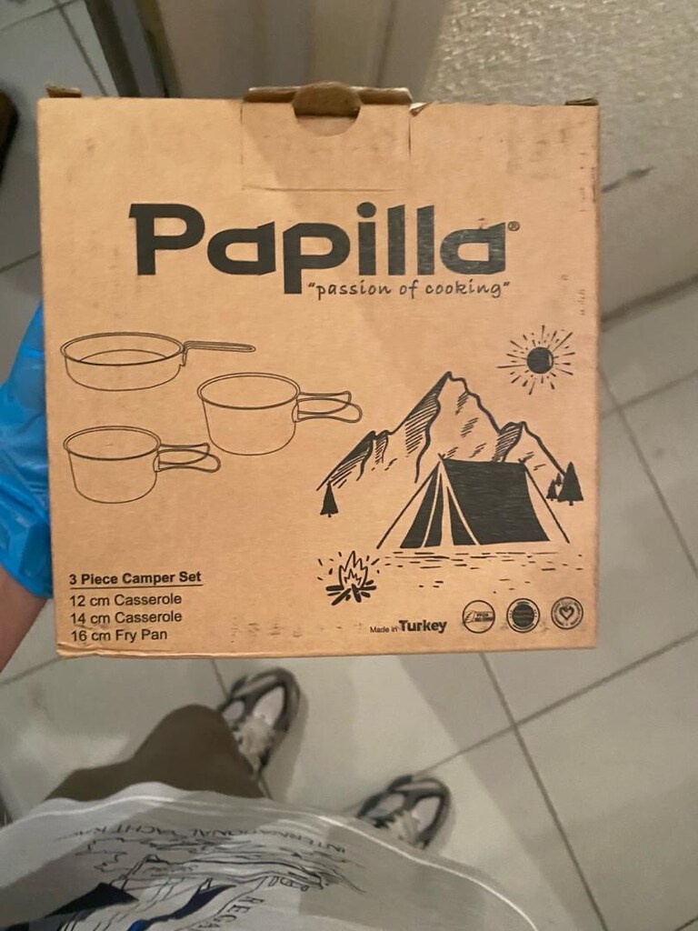 Papilla 3 Parça Kampçı Seti - Sıfır - 3
