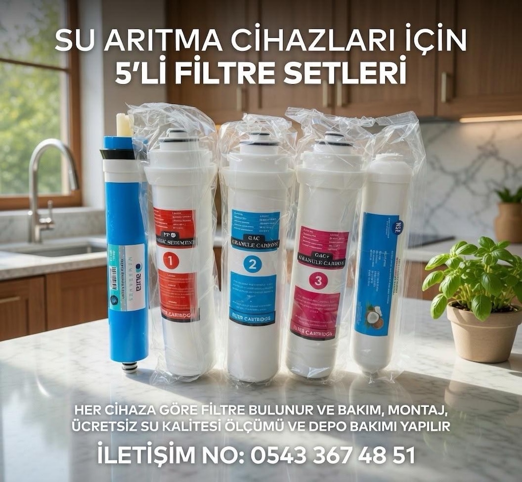 İhlas Su Arıtma Cihazlarına uyumlu filtreler dijital ve standart - 6
