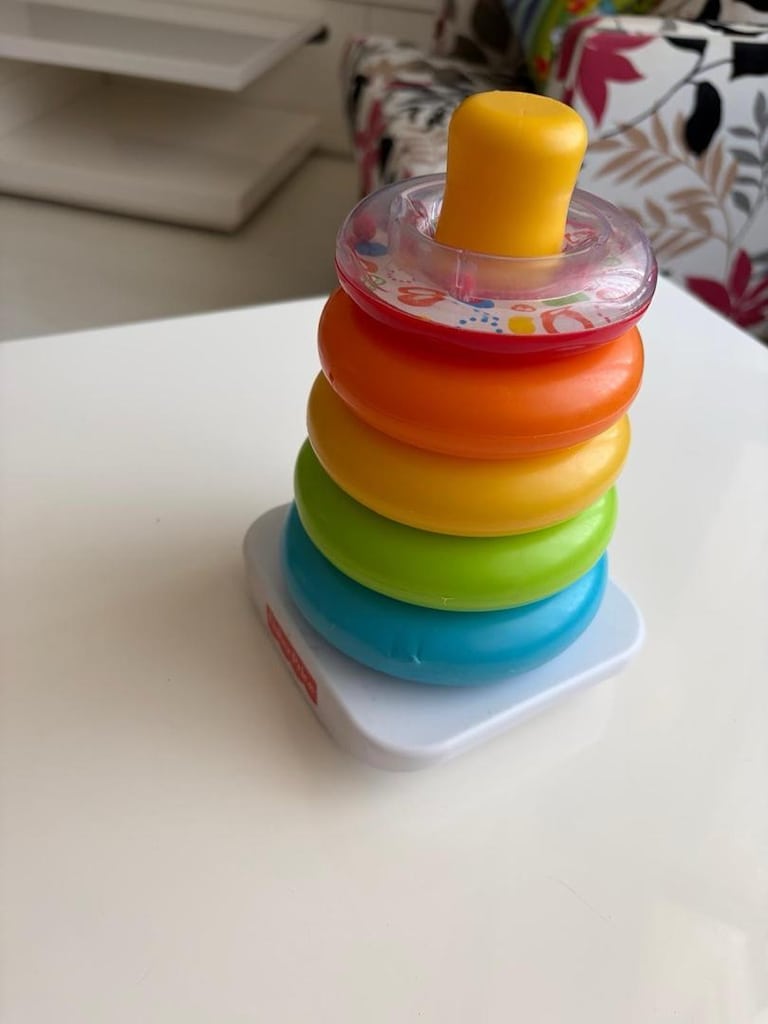 Fisher Price Doğa Dostu Renkli Halkalar - 3