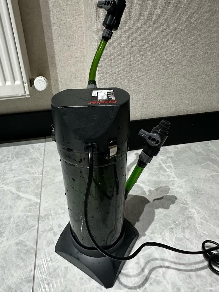 akvaryum dış filtre, chihiros marka regulator ve co2 tüp (5 kg) - 6