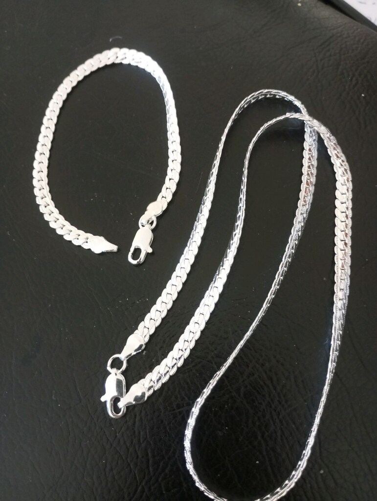 Erkekler gümüşı set