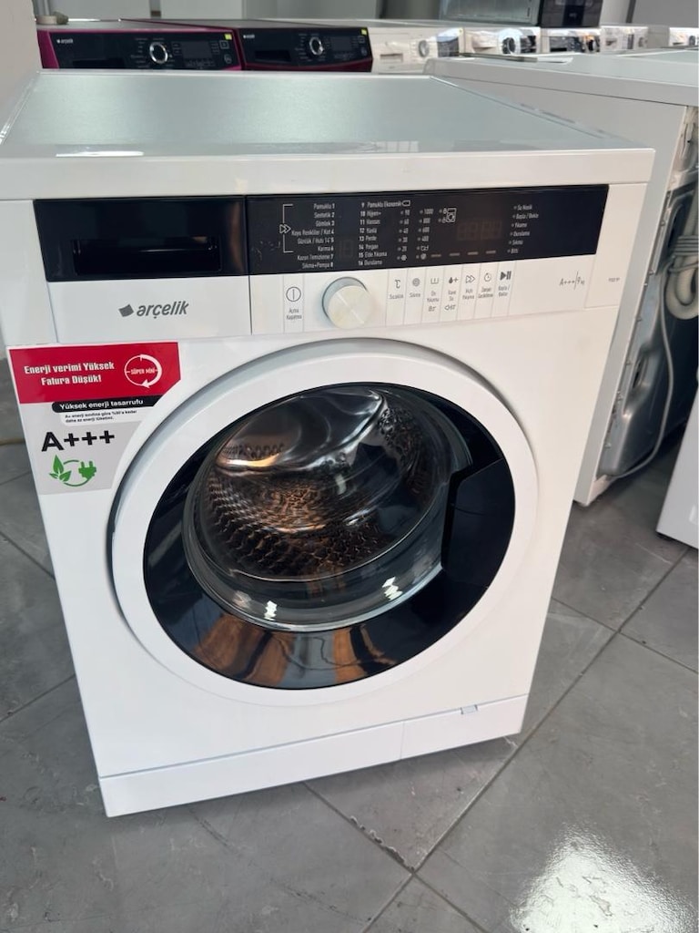 Arçelik 9 kg A+++ Enerji İNVERTIR Çamaşır makinesi ADRESE TESLİM - 5