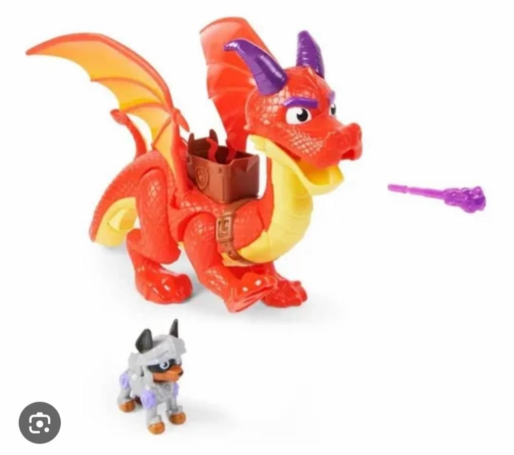 PAW Patrol Rescue Knights Sparks Ejderha – Ağızdan Ok Atan Orijinal - 10