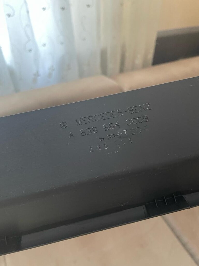 Mersedes vito W639 uyumlu sağ koltuk trim paneli sağlam - 3