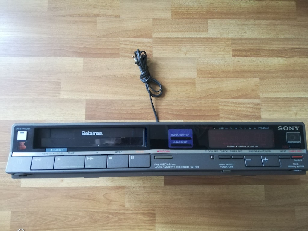 SONY SL-F30PL Slim Betamax.Kumandası Mevcut.ÜCRETSİZ KARGO.Dikimevi - 10