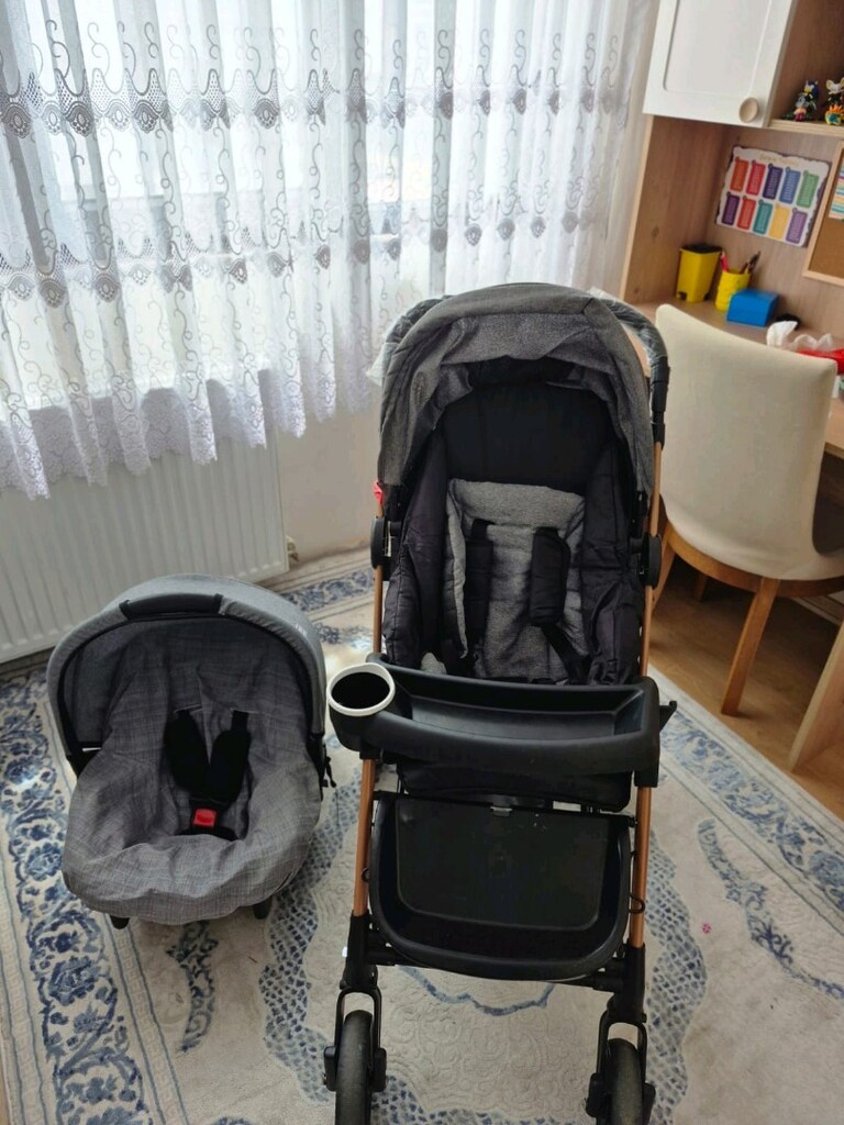 SIFIR AYARINDA TRAVEL SİSTEM BEBEK ARABASI VE PUSETİ - 11