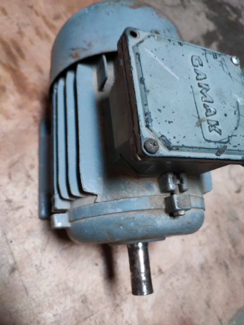 motor elektrik 1.1 kW yanık bozuk - 7
