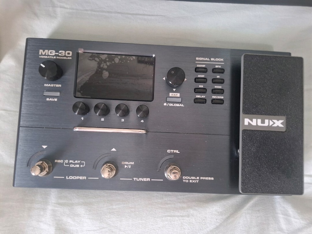 Nux MG30 Gitar Prosesörü (Jelatini Açılmamış) - 2
