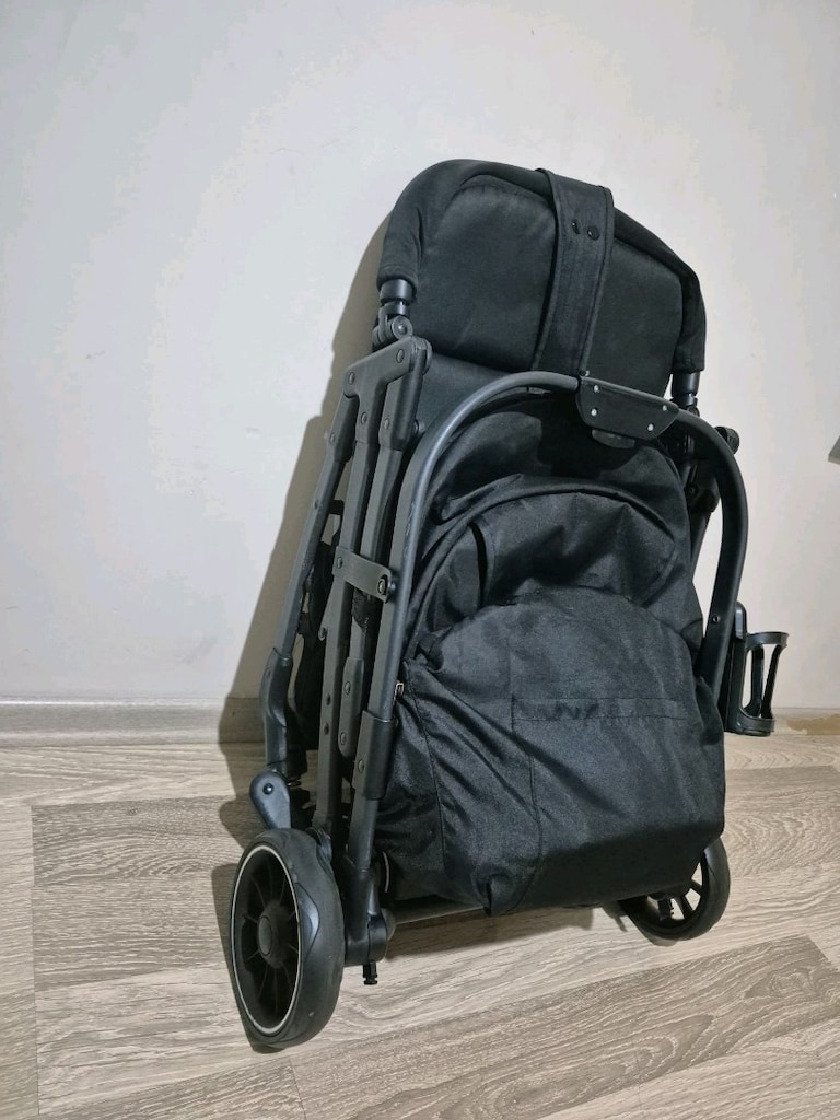3de1 fiyata Bagi Compact Autofold Bebek Arabası - Siyah - 18