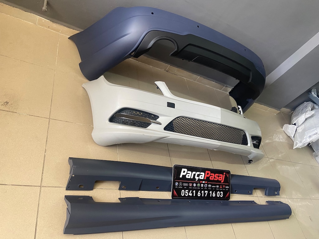MERCEDES W204 AMG BODY KİT ÖN ARKA TAMPON SETİ 2007 - 2010 UYUMLU - 3