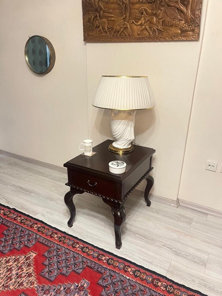 Fatih Kıral Masif Çekmeceli Sehpa - 2
