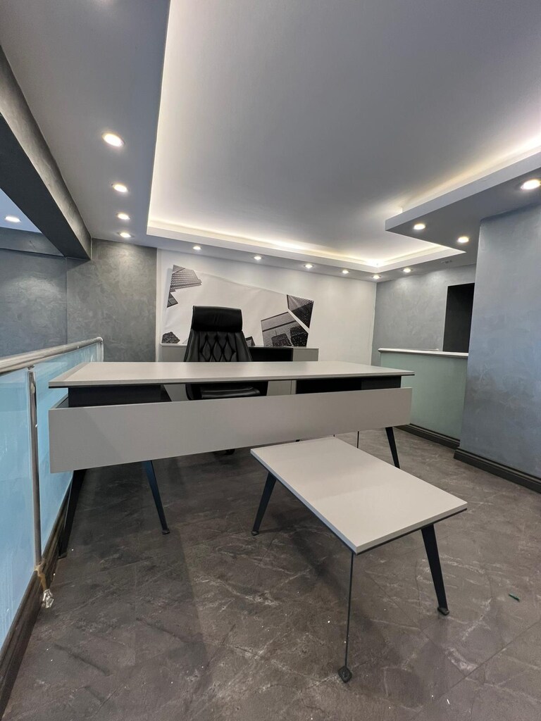 MÜDÜR ODASI ÇALIŞMA TAKIMI / ETAJERLİ MASA TAKIMI / ARAL OFİS - 16