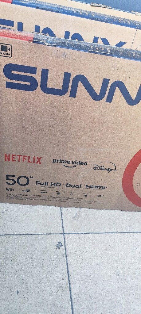 SUNNY 50İNÇ 127 EKRN TV fulHD dâhili WİFİ UYDU SIFIR - 3