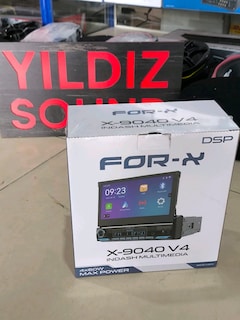 For-X 9040 v4 İndash Oto Teyp Car Play Dsp SİFİR - 2