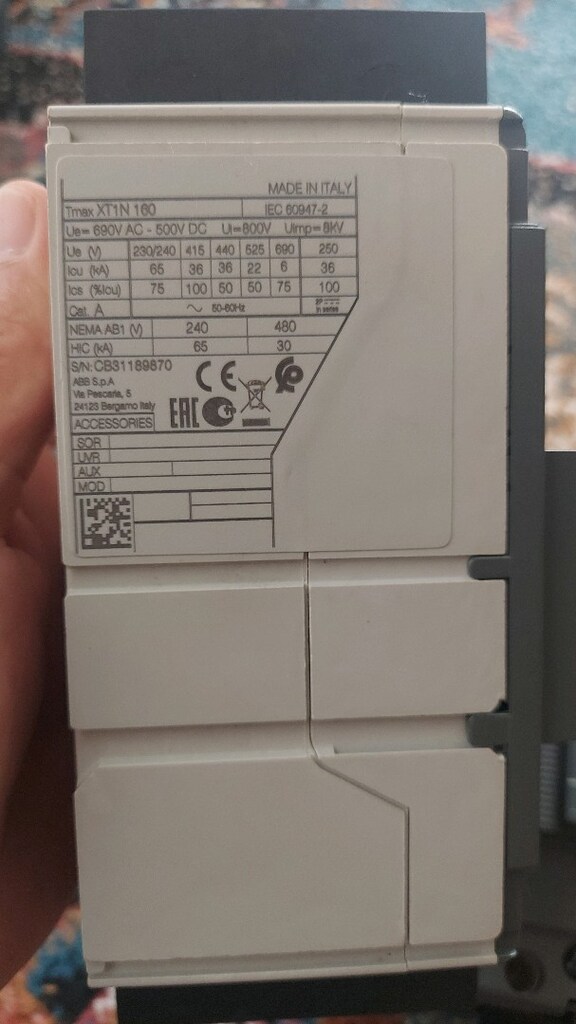 ABB Manyetik Kompakt Şalter - 3