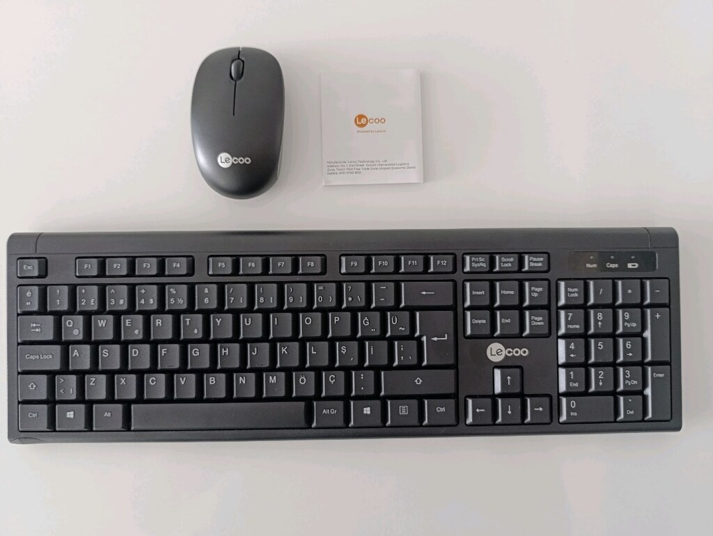 Kablosuz Klavye Mouse Set - 2