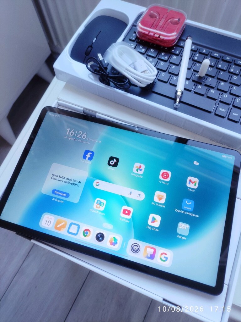 HONOR PAD X9A 128 GB/16 Turbo RAM TERTEMİZ+FULL SET - 3