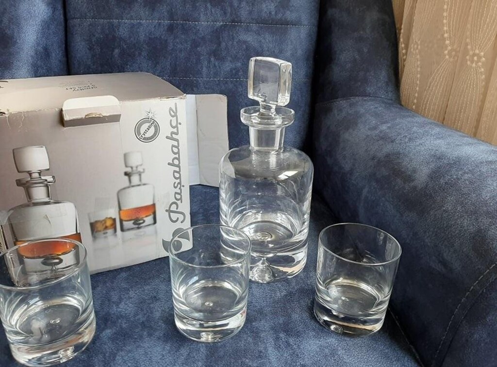 Paşabahçe Shelby 5 Parça Dip Habbeli Tasarım Bardak Seti - 5