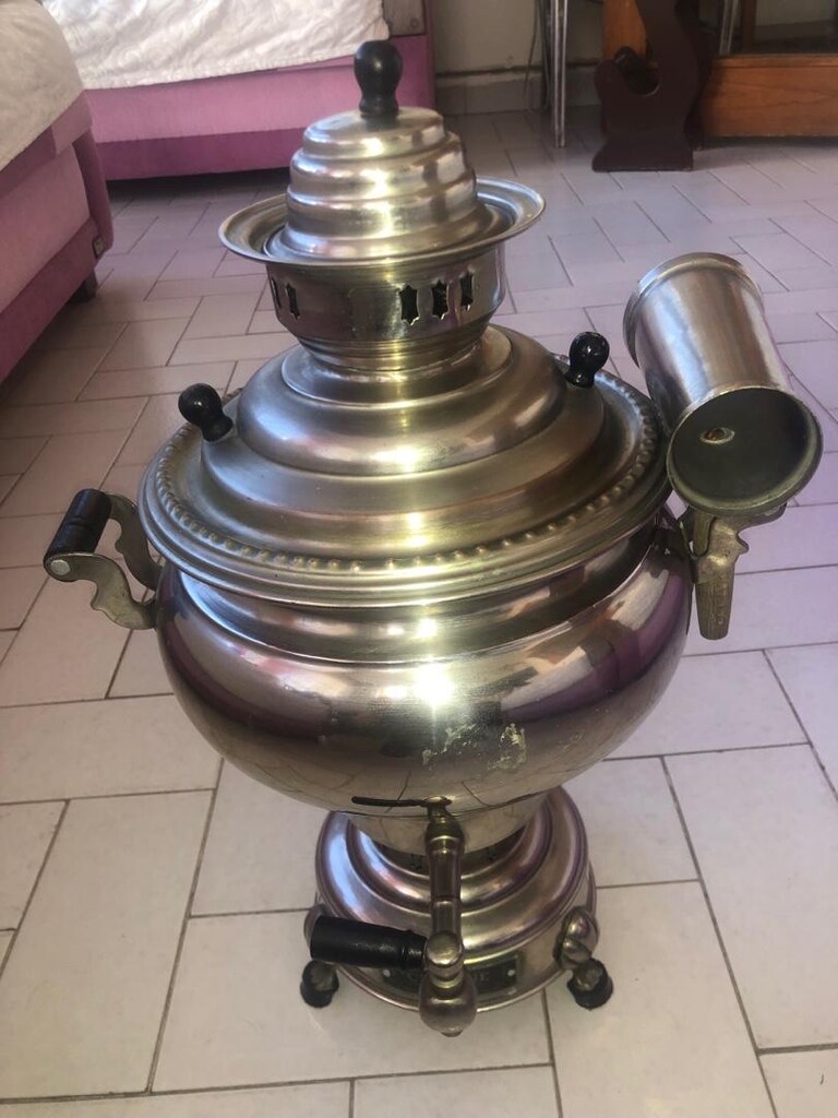 hem odun ateşli hem elettirikli çaydanlık cezine - 2