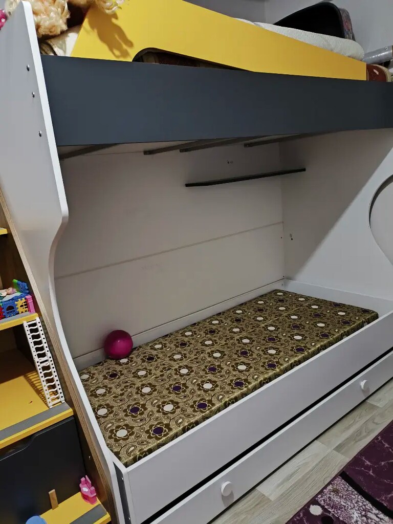 Çocuklar için 3 lü Ranza yatak - 2