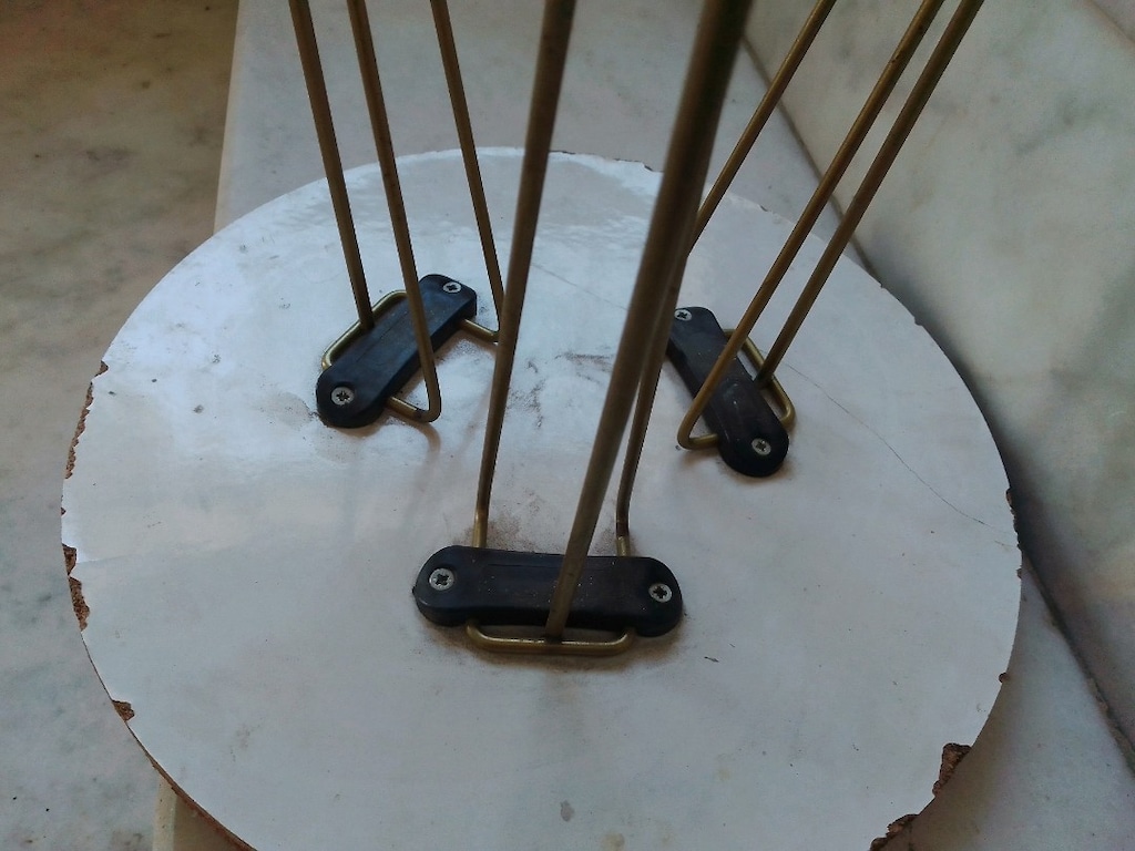 Salon sebba ayaklarl metal - 5