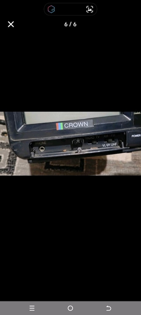 crown mini tv retro 1995 yılın dan - 6