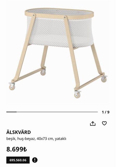ikea beşik