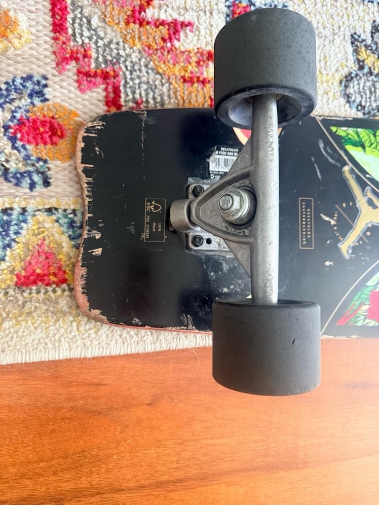 Decathlon Fish 500 Black Longboard | Temiz Kullanılmış | ABEC 7 Rulman - 3