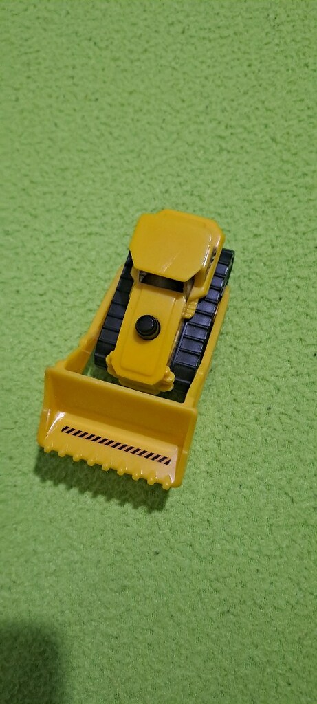 oyuncak araba plastik yaninda dozer hediyesi - 10