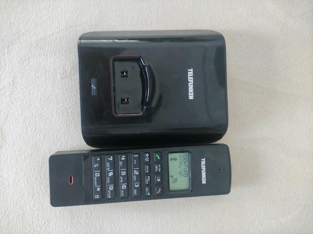 İKİNCİ EL SORUNSUZ ÇALIŞIYOR TELEFUNKEN M7700 DECT TELEFON PİLSİZ SATI - 4