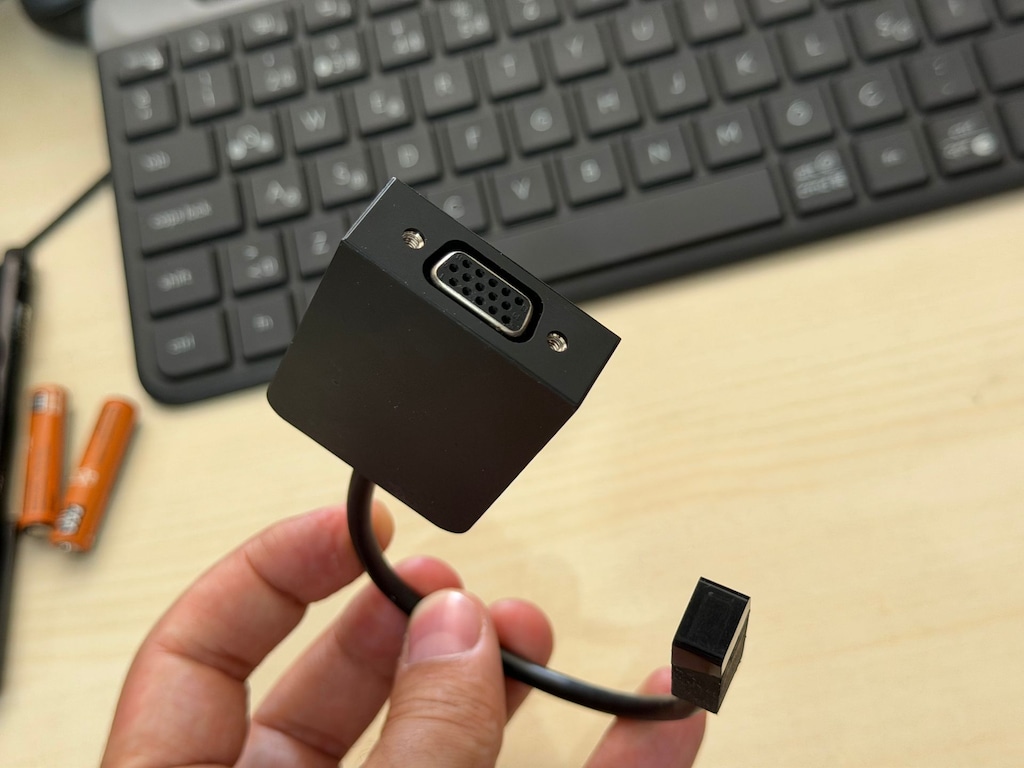 Microsoft 1554 Mini DisplayPort - VGA D-SUB Adaptörü - 2