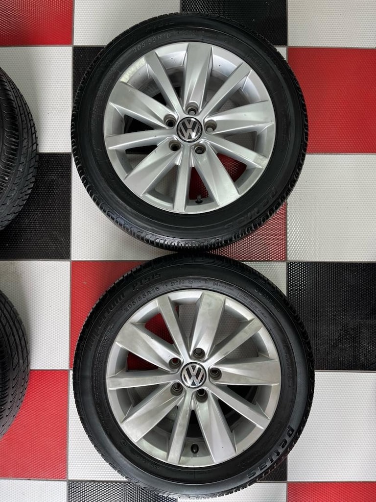 Passat Jetta Orjinal çelik jant 16inç MİCHELİN 205/55/16 yaz lastiği - 6