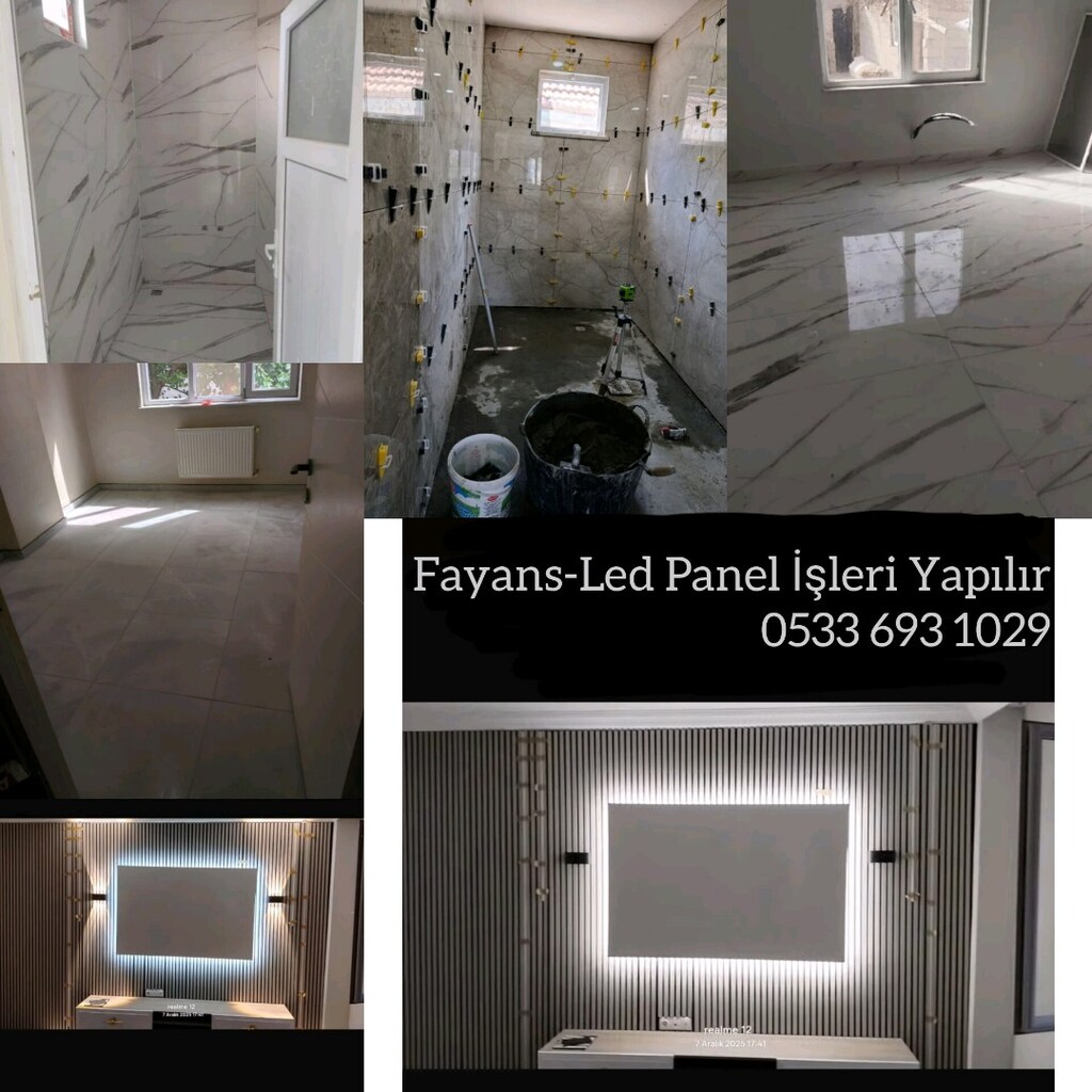 LED panel TV ünitesi işçilik - 2