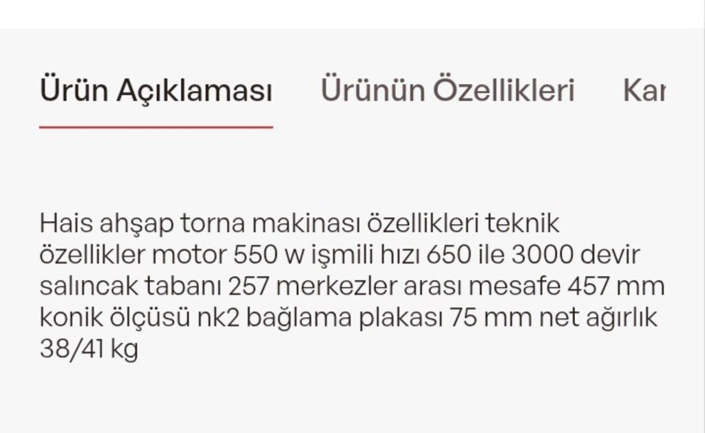 hais 457m torna makinası - 5